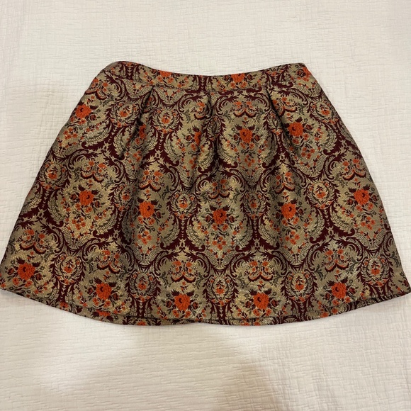 Kimchi Blue metallic print mini skirt - Picture 4 of 5